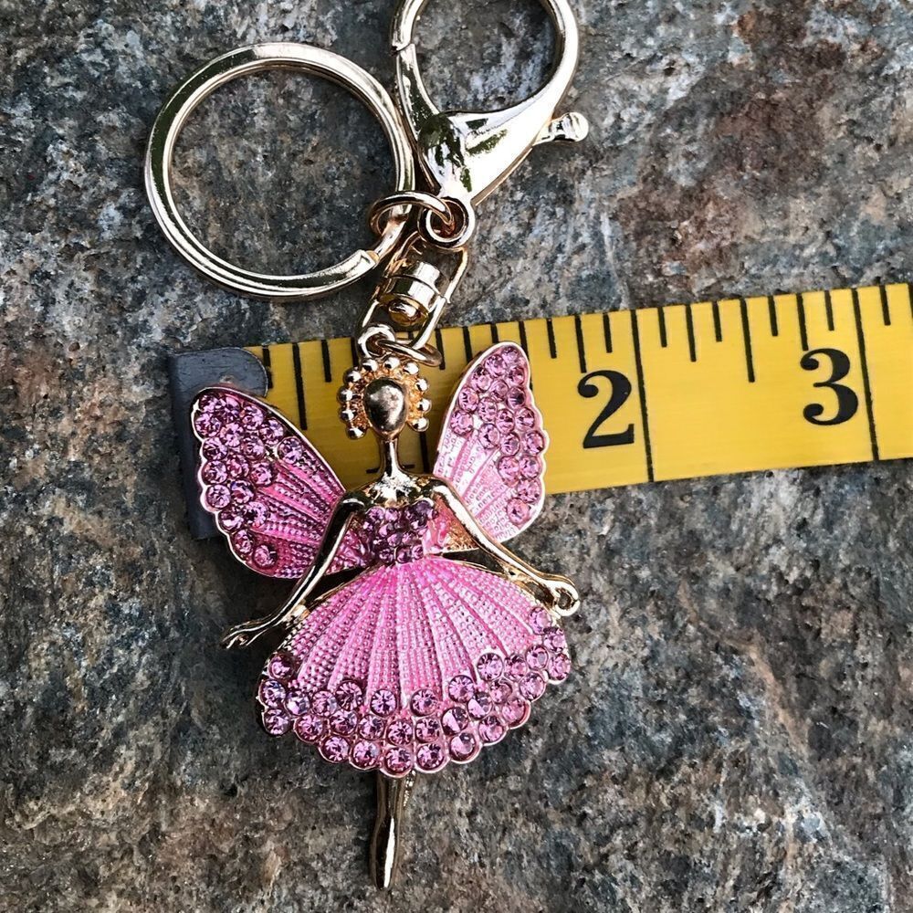 Pink Fairy Keychain‎ - Picture 5 of 6